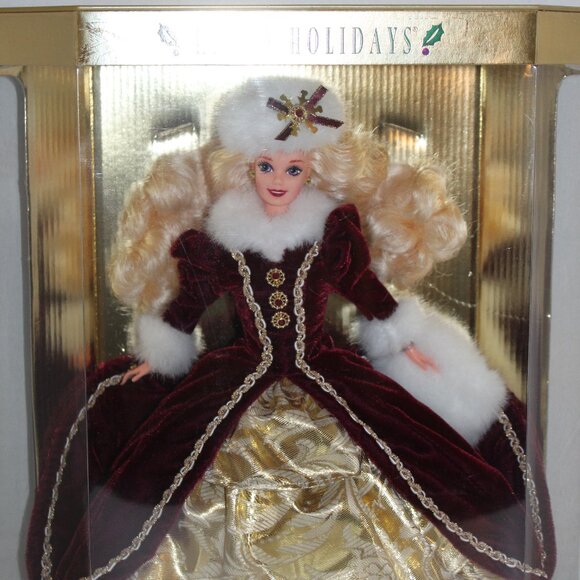 Vintage Mattel 1996 Holiday Barbie NIB - Picture 2 of 9